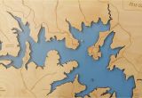 Canyon Lake Map Texas Amazon Com Canyon Lake Texas Framed Wood Map Wall Hanging Handmade