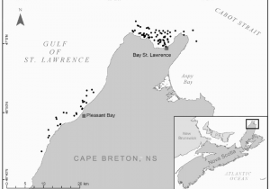 Cape Breton Canada Map 2 Map Of the northwest Tip Of Cape Breton island Nova