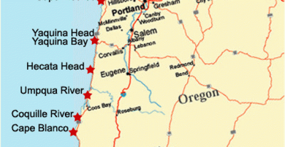 Cape Meares oregon Map Visit the Lighthouses Of the oregon Coast