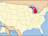 Capital Of Michigan Map Index Of Michigan Related Articles Wikipedia