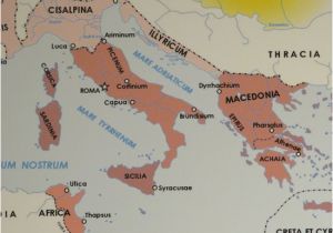 Capua Italy Map This Map at Domus Romana Shows why Ceaser Chose Luca to Meet with