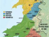 Cardiff Map England Map Of Welsh Dialects Made by Me Based Off A Collection Of