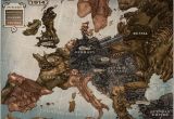 Caricature Map Of Europe 1914 Caricature Map Of Europe 1914 by Keithwormwood On Deviantart