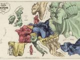 Caricature Map Of Europe 1914 Pin by Lili Shane On Anthropomorphic Maps Map Art Map