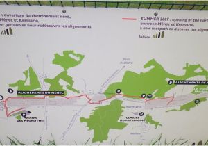 Carnac France Map Alignements De Carnac Picture Of Megaliths Of Carnac