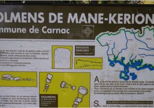 Carnac France Map Dolmens Picture Of Dolmens De Mane Karioned Carnac
