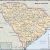 Caro Michigan Map State and County Maps Of south Carolina