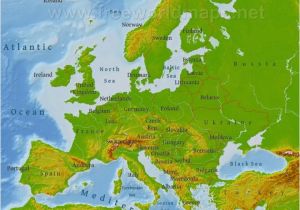 Carpathian Mountains Map Europe Physical Map Europe Climatejourney org