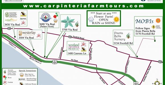 Carpinteria California Map Carpinteria Greenhouse Nursery tour Map Patio Furniture