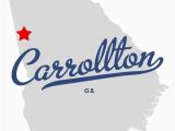 Carrollton Georgia Map Map Of Carrollton Georgia Ga Carrollton Ga My town Pinterest