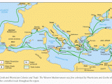 Carthage Italy Map Phoenician and Greek Trade Phoenician Network Empire Of Alexander