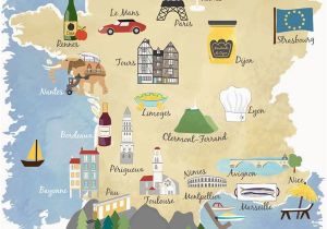 Cartoon Map Of France Tanja Mertens Tanjamertens96 On Pinterest