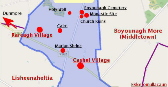 Cashel Ireland Map Cashel