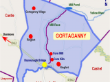 Cashel Ireland Map Gortaganny