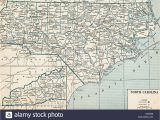 Cashiers north Carolina Map north Carolina State Map Stockfotos north Carolina State Map