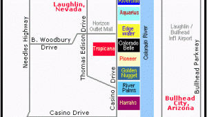 Casinos In Colorado Map Map Of Laughlin Nevada Casinos Laughlin Laughlin Nevada Nevada