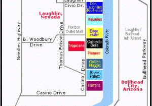 Casinos In Colorado Map Map Of Laughlin Nevada Casinos Laughlin Laughlin Nevada Nevada