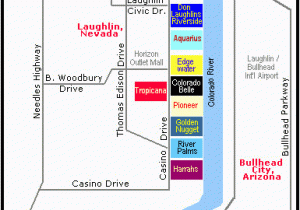 Casinos In Ohio Map Map Of Laughlin Nevada Casinos Laughlin Laughlin Nevada Nevada