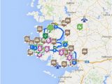 Castles In Ireland Map Map Of Connemara Sights Ireland Ireland Map Connemara Ireland