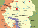 Castles Of France Map Map Of Wurttemberg and Baden From 1810 1945 Places and