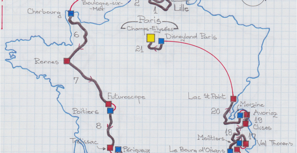 Castres France Map File Carte Du tour De France 1994 Png Wikimedia Commons