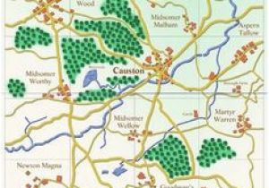 Causton England Map 79 Best Midsomer Murders Images In 2017 Midsomer Murders