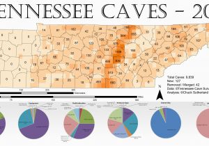 Caves In Tennessee Map Tennessee Cave Density 2013 Maps Geography History Politics