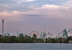 Cedar Point Ohio Map Camping Near Cedar Point Amusement Park