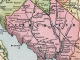 Cedarville Ohio Map Cumberland County New Jersey 1905 Map Bridgeton Millville