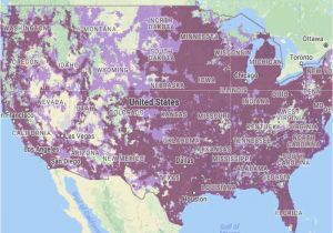 Cell Phone Coverage Map Michigan Cell Reception Map Maps Directions