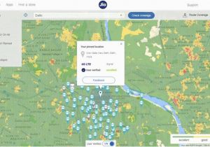 Cell Phone Coverage Map Michigan Reliance Jio Smart Coverage Map Check Jio 4g Network Coverage In