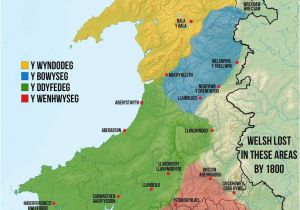 Celtic Map Of Europe Map Of Welsh Dialects Made by Me Based Off A Collection Of