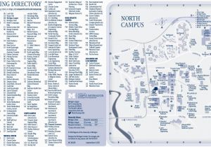 Central Michigan Campus Map Campus Maps University Of Michigan Online Visitor S Guide