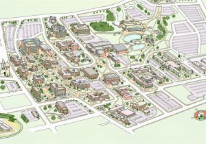 Central Michigan University Campus Map Campus Maps