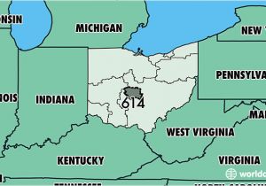 Central Ohio Zip Code Map where is area Code 614 Map Of area Code 614 Columbus Oh area Code