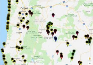 Central oregon Rockhounding Map Rock Mineral Collecting southern oregon oregon Discovery