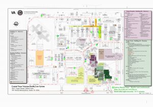 Central Texas College Campus Map Facility Maps Central Texas Veterans Health Care System