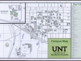 Central Texas College Map University Of north Texas Campus Map 2014 15 Side 1 Of 2