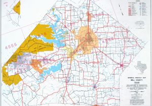 Central Texas Counties Map Texas County Highway Maps Browse Perry Castaa Eda Map Collection