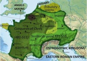 Chalon France Map the Rise Of the Frankish Kingdom and the Merovingian Dynasty About