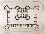 Chambord France Map First Floor Plan Of Cha Teau De Chambord Cha Teau De
