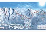 Chamonix France Ski Map La Clusaz Piste Map Trail Map