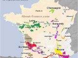 Champagne District France Map Map Of French Vineyards Wine Growing areas Of France