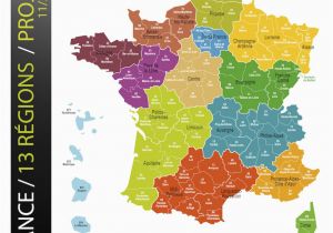 Champagne District France Map New Map Of France Reduces Regions to 13