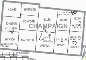 Champaign County Ohio Map Champaign County Ohio Revolvy
