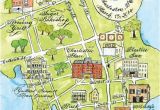 Charleston oregon Map Watercolor Wedding Map Charleston by Robyn Love Products