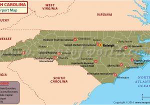 Charlotte north Carolina Airport Map Map Of Airports In Usa and Canada Travel Maps and Major tourist