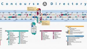 Charlotte north Carolina Airport Terminal Map Charlotte north Carolina Airport Map Secretmuseum