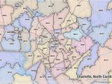 Charlotte north Carolina Zip Code Map Charlotte Zip Code Map Ny County Map