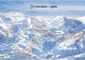 Chatel France Map Pistenplan Les Portes Du soleil Morzine Avoriaz Les Gets